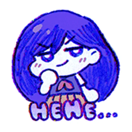 Sticker from the "i love omori sm" sticker pack