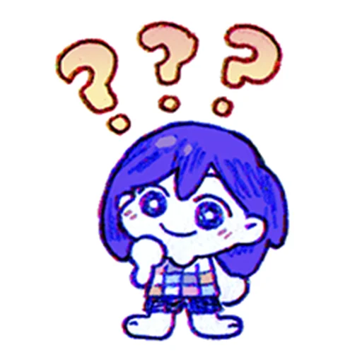 Sticker from the "i love omori sm" sticker pack