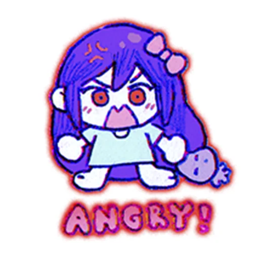 Sticker from the "i love omori sm" sticker pack