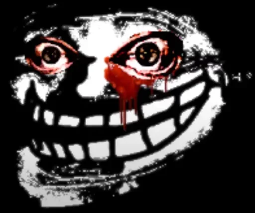 Sticker Troll Face