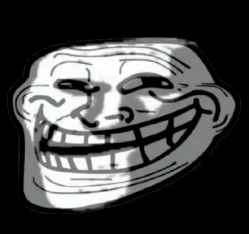 Sticker Troll Face