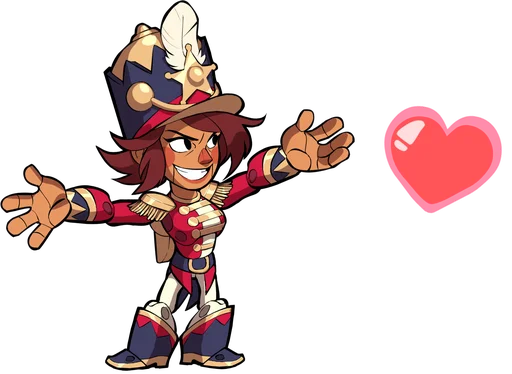 Sticker from the "BrawlHalla" sticker pack