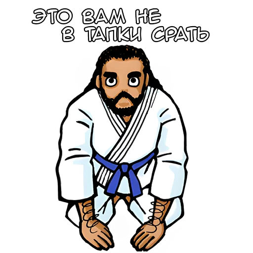 Sticker from the "Аниме карачу" sticker pack