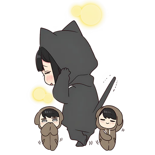 Sticker Юрудура-тян | Yurudara-chan