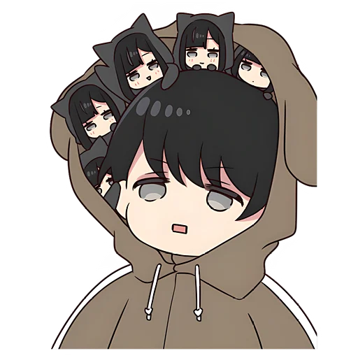 Sticker Юрудура-тян | Yurudara-chan