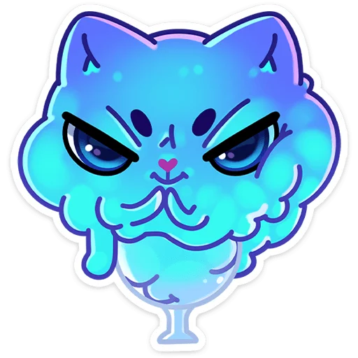 Sticker from the "Котялок" sticker pack