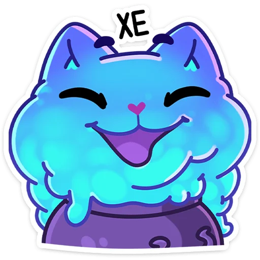 Sticker from the "Котялок" sticker pack