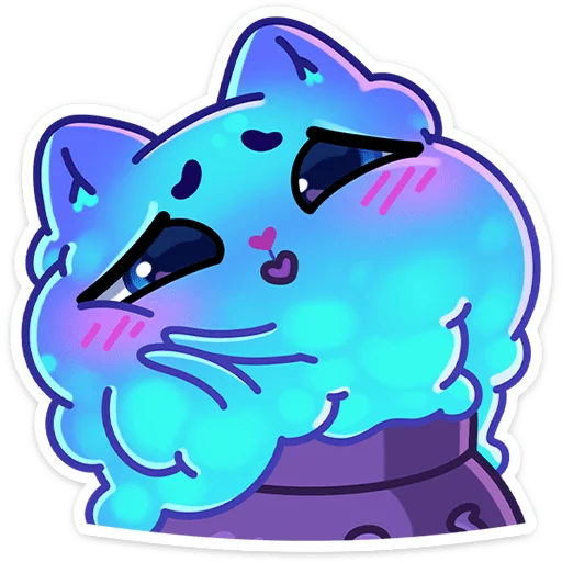 Sticker from the "Котялок" sticker pack