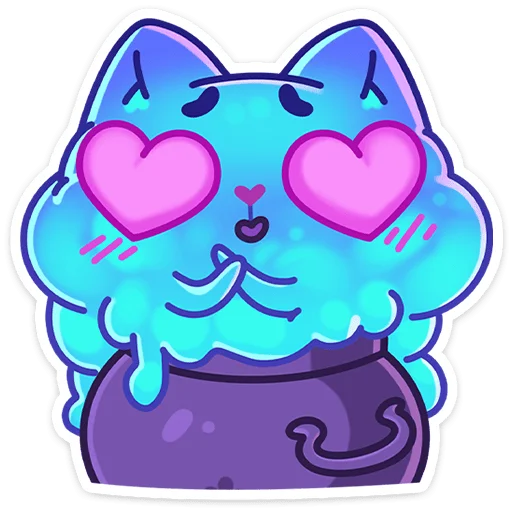 Sticker from the "Котялок" sticker pack