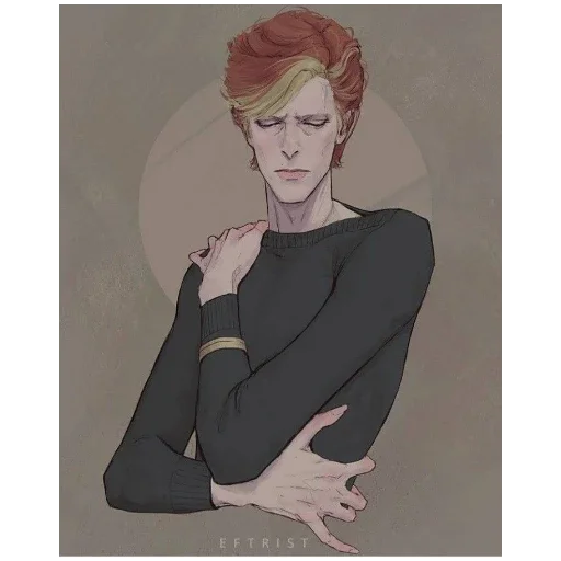 Sticker David Bowie 4 | Дэвид Боуи