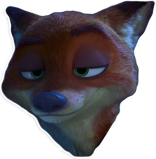 Стикер из набора "NickWilde"