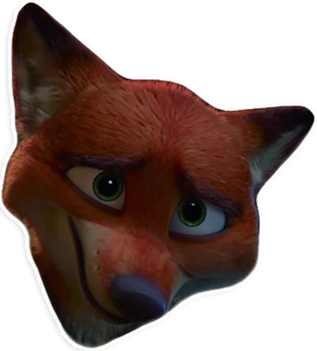 Sticker from the "NickWilde" sticker pack