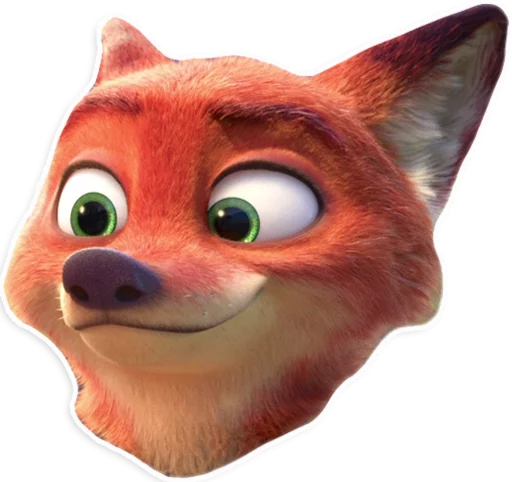 Sticker from the "NickWilde" sticker pack