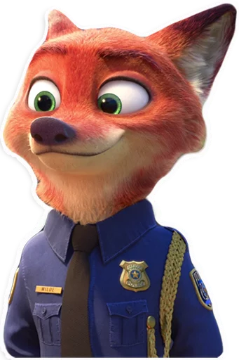 Sticker from the "NickWilde" sticker pack