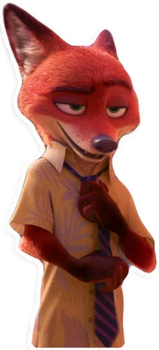 Sticker from the "NickWilde" sticker pack