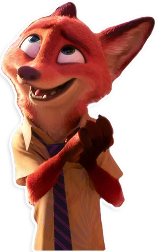 Стикер из набора "NickWilde"