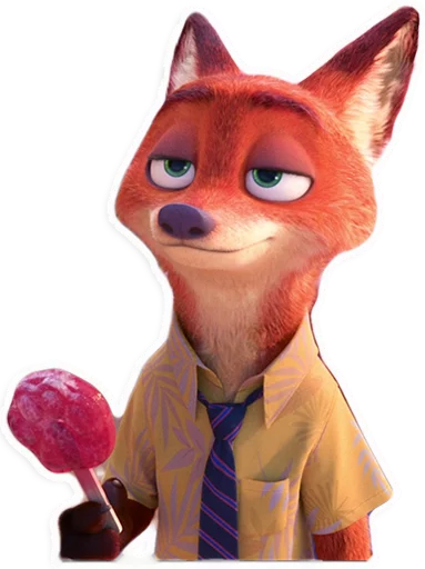 Sticker from the "NickWilde" sticker pack