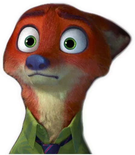 Sticker from the "NickWilde" sticker pack