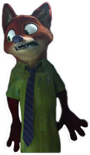 Стикер из набора "NickWilde"