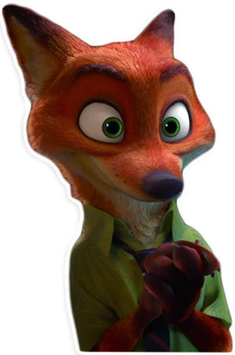 Sticker from the "NickWilde" sticker pack