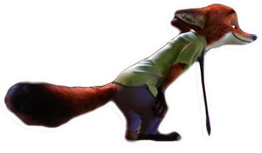 Sticker from the "NickWilde" sticker pack