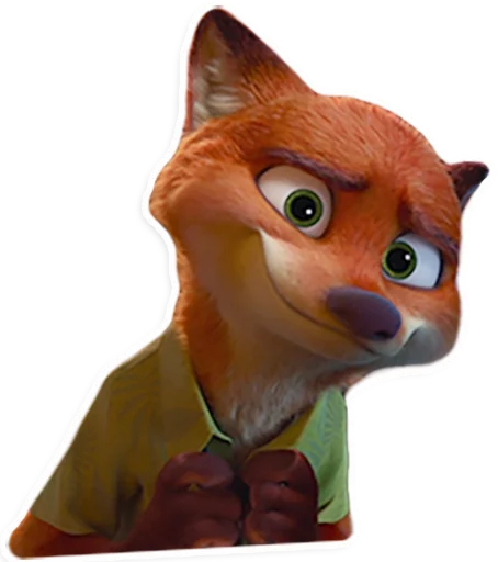 Sticker from the "NickWilde" sticker pack