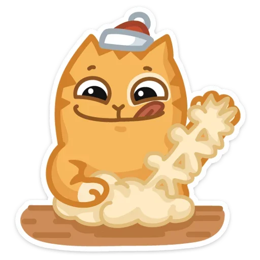 Sticker from the "Xmas Animals" sticker pack