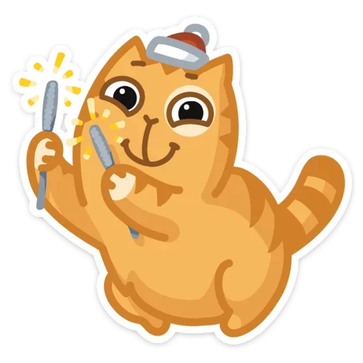 Sticker from the "Xmas Animals" sticker pack