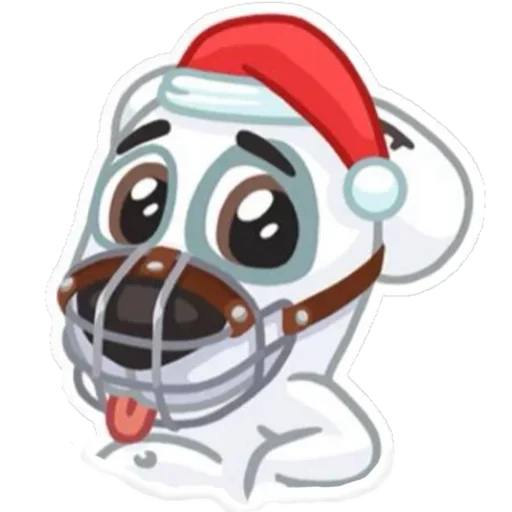 Sticker from the "Xmas Animals" sticker pack