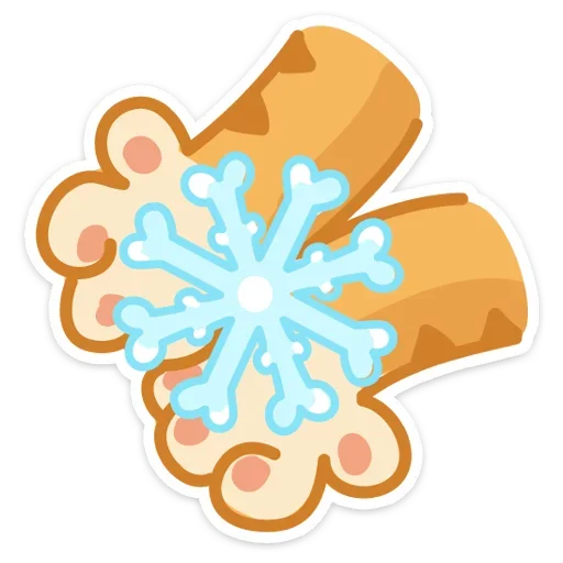 Sticker from the "Xmas Animals" sticker pack