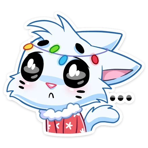 Sticker from the "Xmas Animals" sticker pack