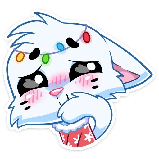 Sticker from the "Xmas Animals" sticker pack