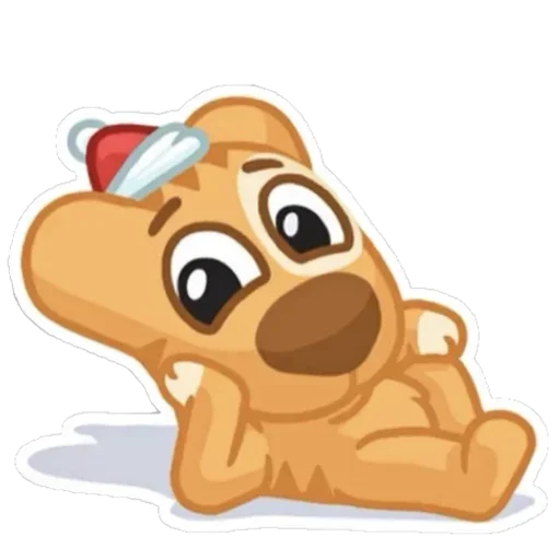 Sticker from the "Xmas Animals" sticker pack