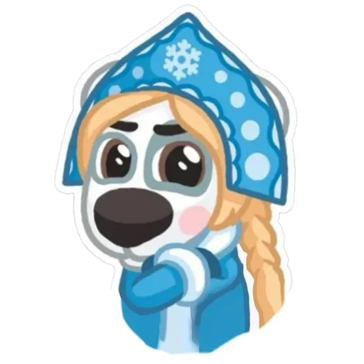 Sticker from the "Xmas Animals" sticker pack