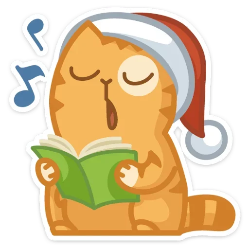 Sticker from the "Xmas Animals" sticker pack