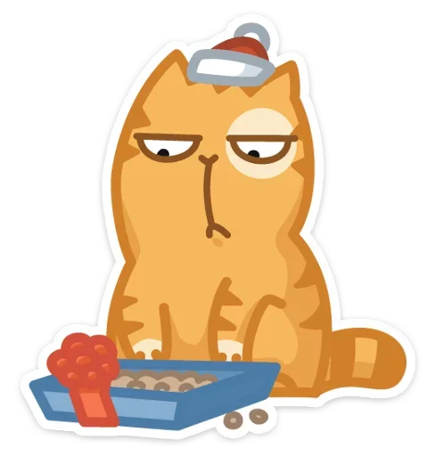 Sticker from the "Xmas Animals" sticker pack