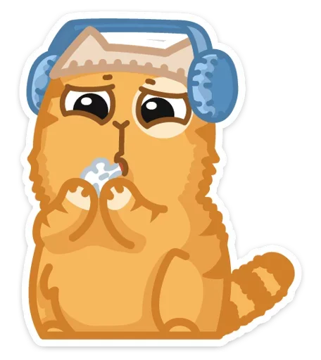 Sticker from the "Xmas Animals" sticker pack