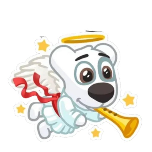 Sticker from the "Xmas Animals" sticker pack