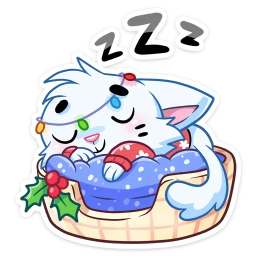 Sticker from the "Xmas Animals" sticker pack