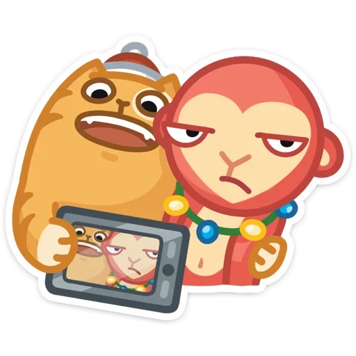 Sticker from the "Xmas Animals" sticker pack