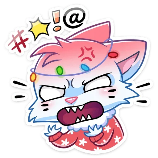 Sticker from the "Xmas Animals" sticker pack