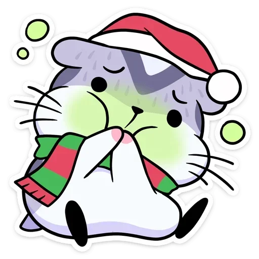 Sticker from the "Xmas Animals" sticker pack