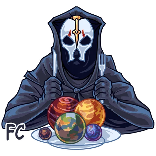 Sticker from the "Star wars" sticker pack