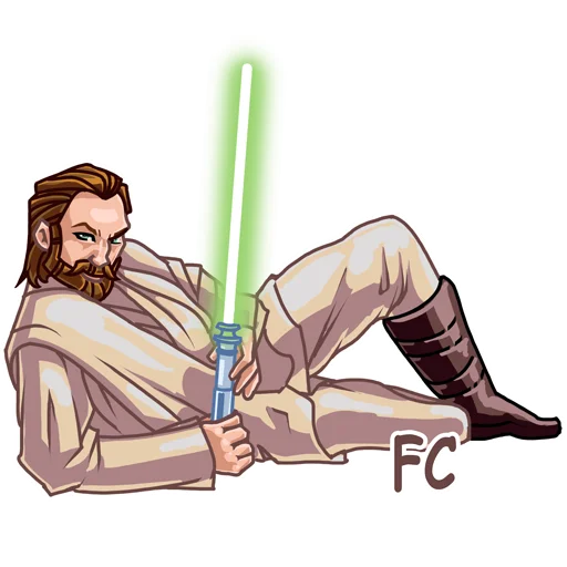 Sticker from the "Star wars" sticker pack