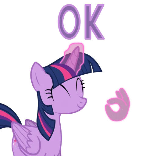 Sticker from the "MLP ponyche" sticker pack