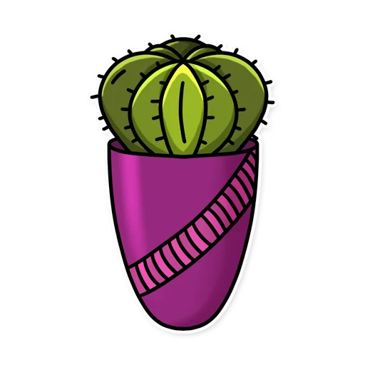 Sticker Cactuses