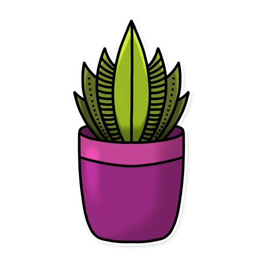 Sticker Cactuses