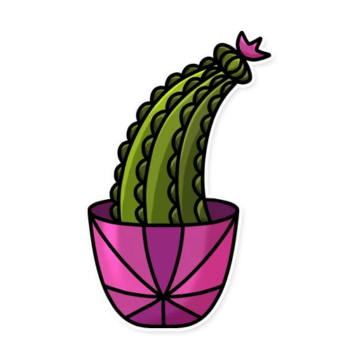 Sticker Cactuses