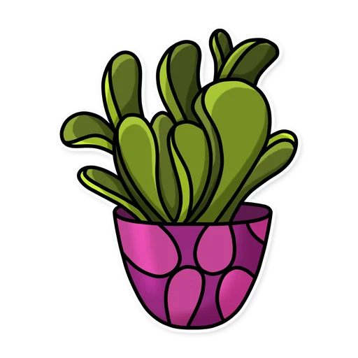 Sticker Cactuses