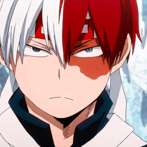 Sticker from the "Shouto Todoroki" sticker pack